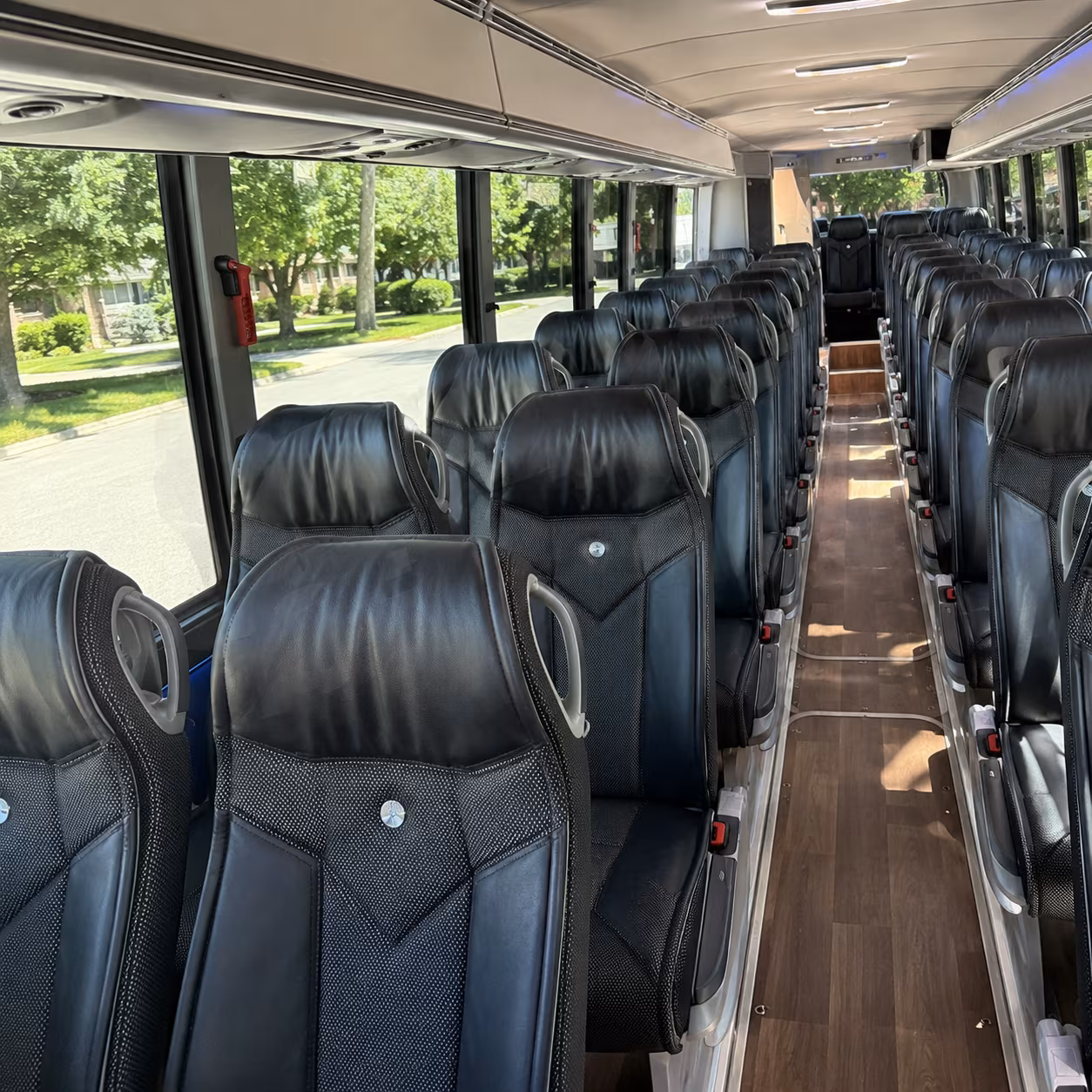richmond charter bus interior gallery